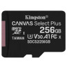 Карта пам`яті MicroSDXC 256GB UHS-I/U3 Class 10 Kingston Canvas Select Plus R100/W85MB/s (SDCS2/256GBSP)