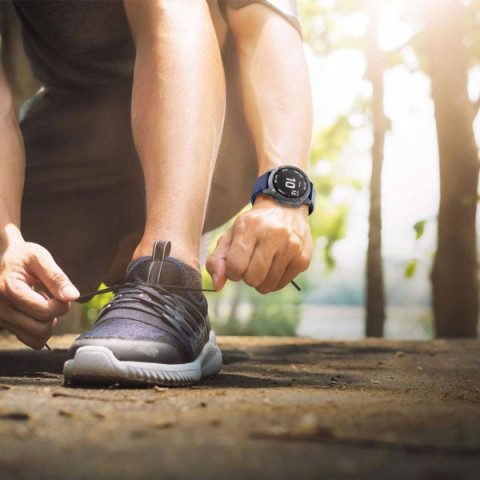 Ремінець ArmorStandart Silicone для Garmin 26mm Dark Blue (ARM60804)