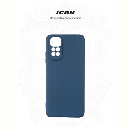 Чохол-накладка Armorstandart Icon для Xiaomi Redmi Note 11/Note 11S Blue (ARM61578)