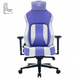Крісло для геймерів Proove Gaming Geek white/purple