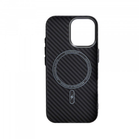 Чохол ArmorStandart LikeCarbon2 MagCase для Apple iPhone 17 Carbon Black (ARM86257)