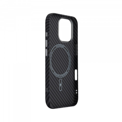 Чохол ArmorStandart LikeCarbon2 MagCase для Apple iPhone 17 Carbon Black (ARM86257)