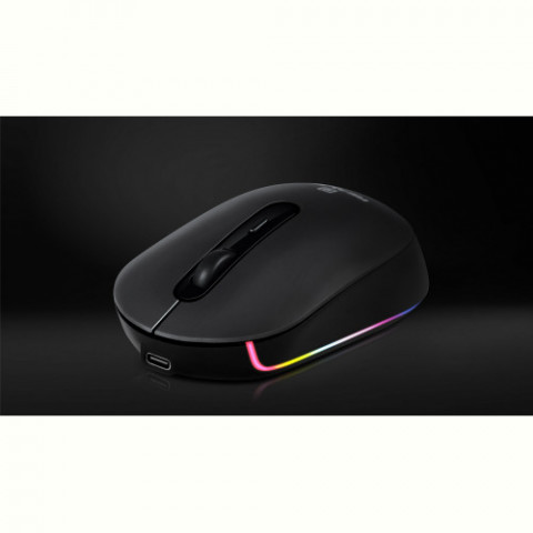 Миша бездротова REAL-EL RM-470W Dark Gray