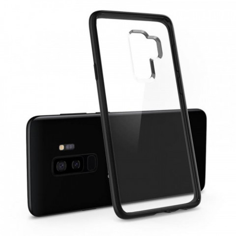Чохол-накладка Spigen Ultra Hybrid для Samsung Galaxy S9+ SM-G965 Matte Black (593CS22924)