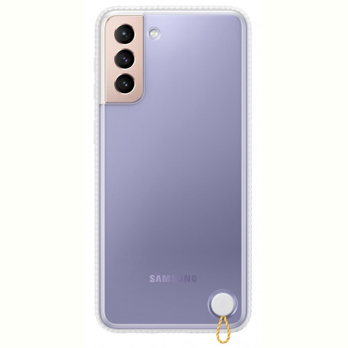 Чохол-накладка Samsung Clear Protective Cover для Samsung Galaxy S21+ SM-G996 White (EF-GG996CWEGRU)