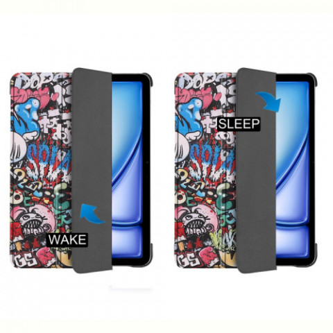 Чохол-книжка BeCover Smart Case для Apple iPad Air 11" M4 2026 Graffiti (715211)