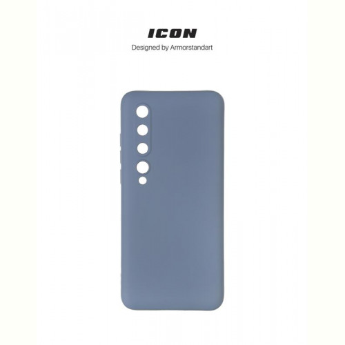 Чохол-накладка Armorstandart Icon для Xiaomi Mi 10/Mi 10 Pro Camera cover Blue (ARM67487)