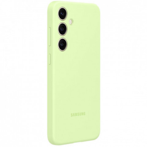 Чохол-накладка Samsung Silicone Cover для Samsung Galaxy S24+ SM-S926 Light Green (EF-PS926TGEGWW)