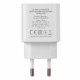 Мережевий зарядний пристрій 2E (1USB 3A) 25W White (2E-WC1USBC25W-W)