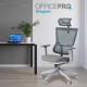 Крісло офісне OfficePro Elegant OC600-G-DG-DG Купити в Україні