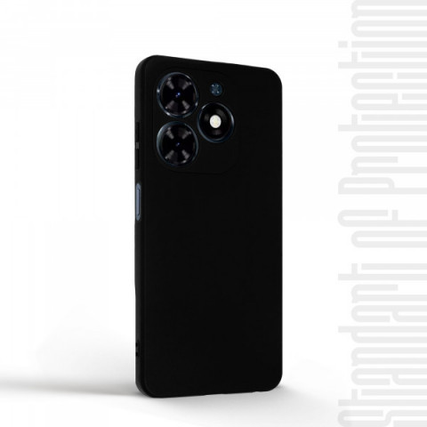 Чохол ArmorStandart Matte Slim Fit для Tecno Spark 20C (BG7n) Camera cover Black (ARM73575)