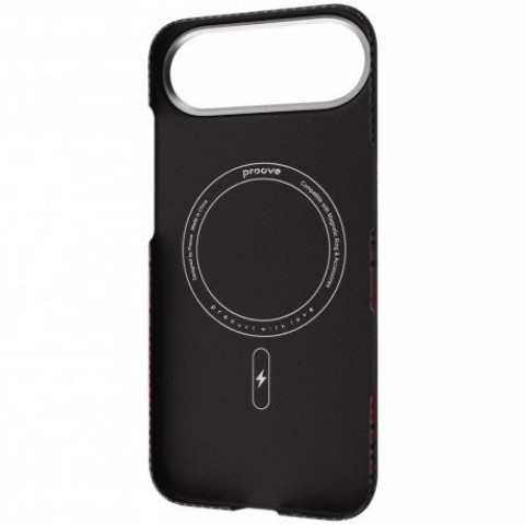 Чохол Proove Carbon Slim MagSafe для IPhone 17 Air Black (PCCSIP17AR02)