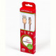 Кабель Cablexpert (CCPB-M-USB-08G) USB 2.0 A - microUSB, преміум, 1м, золотистий