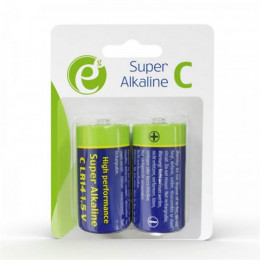 Батарейка EnerGenie Super Alkaline C/LR14 BL 2 шт