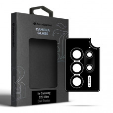 Захисне скло для камери ArmorStandart Supreme Black Icon для Samsung S25 Ultra Black Titanium (ARM83222)