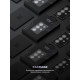 Захисне скло для камери ArmorStandart Supreme Black Icon для Samsung S25 Ultra Black Titanium (ARM83222)