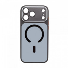 Чохол ArmorStandart Unit-C MagCase SE для Apple iPhone 17 Pro Max Black Orange (ARM86322)