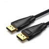 Кабель Vention DisplayPort-DisplayPort, 1.5 m, v1.4, Black (HCCBG)