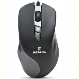 Мишка REAL-EL RM-780 Gaming Black USB