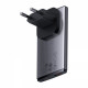 МЗП Baseus GaN5 Pro Ultra-Slim 65W (Type-C + USB) + Кабель Type-C to Type-C 100W (1м) gray Купити в Україні
