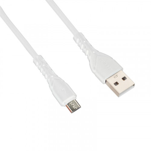 Кабель Proda PD-B47m USB-microUSB, 1м, White