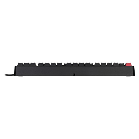 Клавіатура механічна Keychron C3 Pro V2 87Key, K pro Brown, USB-A, QMK, Hot-swap,8K, EN/UKR, RGB, чорний
