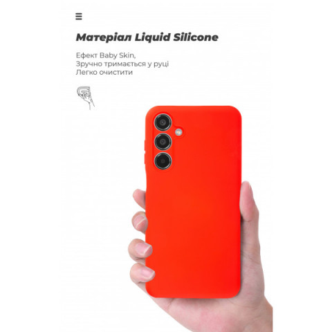 Чохол ArmorStandart ICON для Samsung M35 5G (M356) Camera cover Red (ARM77974)