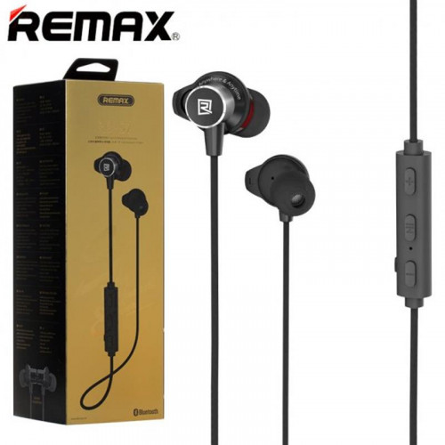 Bluetooh-гарнітура Remax RB-S7 Black (6954851270133)