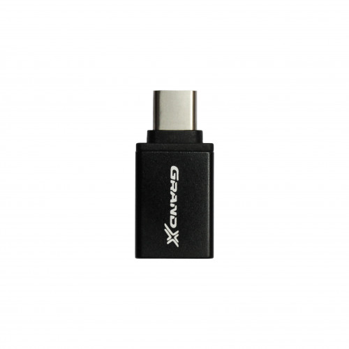 Адаптер Grand-X USB Type-C(BM)-USB 3.0(AF) Black (AD-112)