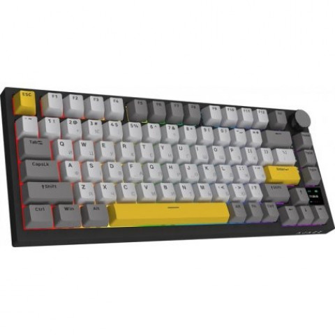 Бездротова клавіатура ігрова Ajazz AK820 Pro Black (AK820PRO-FF-BGY)