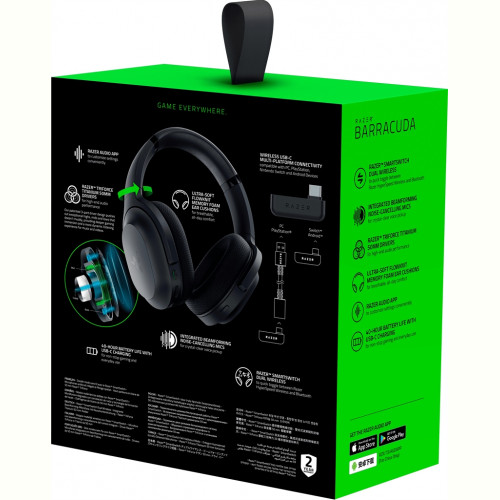 Bluetooth-гарнітура Razer Barracuda Black (RZ04-03790100-R3M1)