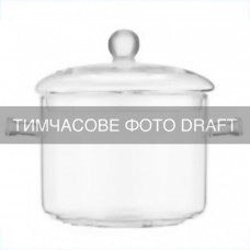 Каструля з кришкою ARDESTO Black Mars 2л, боросилікатне скло