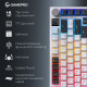 Бездротова механічна клавіатура GamePro MK160D Pro QLAB Sakura Switch White Купити в Україні