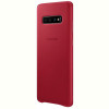 Чохол-накладка Samsung Leather Cover для Samsung Galaxy S10+ SM-G975 Red (EF-VG975LREGRU)
