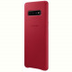 Чохол-накладка Samsung Leather Cover для Samsung Galaxy S10+ SM-G975 Red (EF-VG975LREGRU)