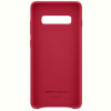 Чохол-накладка Samsung Leather Cover для Samsung Galaxy S10+ SM-G975 Red (EF-VG975LREGRU)