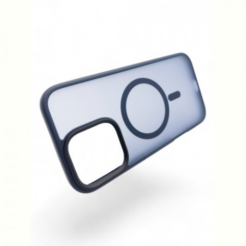 Чохол-накладка BeCover Metal Buttons Case MagSafe для Apple iPhone 16 Pro Max Blue (712100)