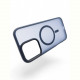 Чохол-накладка BeCover Metal Buttons Case MagSafe для Apple iPhone 16 Pro Max Blue (712100)