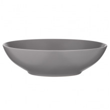 Тарілка супова Ardesto  Cremona Dusty grey, 20см, кераміка, сірий