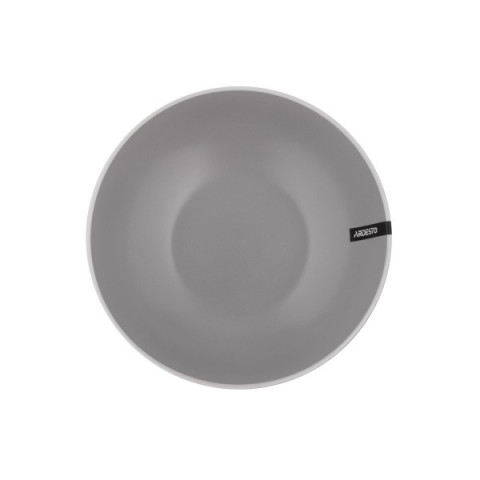 Тарілка супова Ardesto Cremona Dusty grey, 20см, кераміка, сірий