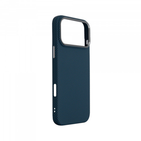 Чохол ArmorStandart LikeCarbon2 MagCase для Apple iPhone 17 Pro Max Kevlar Dark Blue (ARM88553)