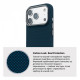 Чохол ArmorStandart LikeCarbon2 MagCase для Apple iPhone 17 Pro Max Kevlar Dark Blue (ARM88553)