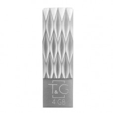 Флеш-накопичувач USB 4GB T&G 103 Metal Series Silver (TG103-4G)