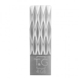 Флеш-накопичувач USB 4GB T&G 103 Metal Series Silver (TG103-4G)