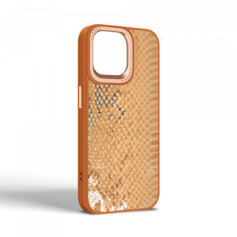 Чохол Harder Snake Pattern для Apple iPhone 14 Pro Max Beige (ARM76812)