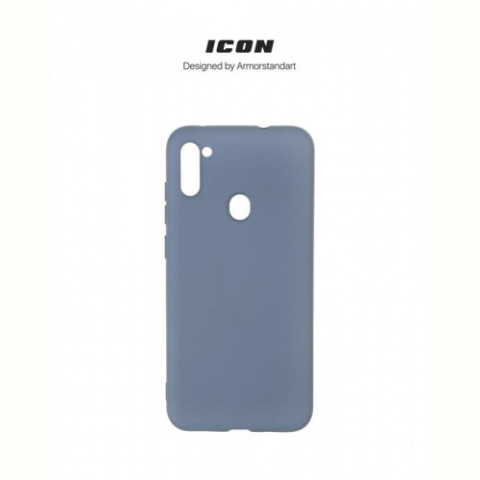 Чохол-накладка Armorstandart Icon для Samsung Galaxy A11 SM-A115/M11 SM-M115 Camera cover Blue (ARM67490)