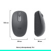 Миша бездротова Logitech M196 Graphite (910-007459)