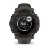 Смарт-годинник Garmin Instinct E 45 mm Black with Charcoal Silicone Band (010-02933-13)