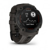 Смарт-годинник Garmin Instinct E 45 mm Black with Charcoal Silicone Band (010-02933-13)