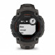 Смарт-годинник Garmin Instinct E 45 mm Black with Charcoal Silicone Band (010-02933-13)